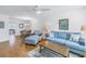 Living room features hardwood floors and comfy seating at 4715 Bay Ne St # 227, St Petersburg, FL 33703