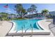 Community pool with ample deck space for lounging at 4715 Bay Ne St # 227, St Petersburg, FL 33703