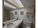 Clean bathroom with shower, toilet and vanity at 4915 Bay Ne St # 122, St Petersburg, FL 33703