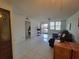 Spacious living area with view to bedroom and patio at 4915 Bay Ne St # 122, St Petersburg, FL 33703