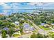 Aerial view showcasing the property's location and neighborhood at 1015 Snell Isle Ne Blvd, St Petersburg, FL 33704