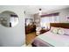 Bedroom with a queen bed and calming color scheme at 130 63Rd S St, St Petersburg, FL 33707
