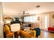 Spacious living room with comfortable seating and large windows at 130 63Rd S St, St Petersburg, FL 33707