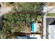 Property overview showcasing the house and backyard pool at 130 63Rd S St, St Petersburg, FL 33707