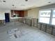 Under renovation: Modern kitchen remodel in progress at 17082 Dolphin Dr, North Redington Beach, FL 33708