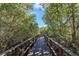 Nature trail boardwalk offering scenic views at 1827 Pine Cone Cir, Clearwater, FL 33760