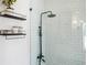 Spa-like shower with modern fixtures and glass enclosure at 206 W Frierson Ave, Tampa, FL 33603