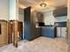 Newly installed kitchen with dark gray cabinets at 5018 Chancellor Ne St, St Petersburg, FL 33703