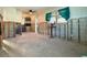 Under renovation living room with new kitchen cabinets at 5018 Chancellor Ne St, St Petersburg, FL 33703