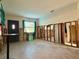 Under renovation living room with new front door at 5018 Chancellor Ne St, St Petersburg, FL 33703
