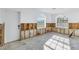 An interior room undergoing renovations; exposed framing and walls at 7951 Gulf Blvd, St Pete Beach, FL 33706