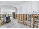 A kitchen renovation showing exposed framing, plumbing, and electrical at 7951 Gulf Blvd, St Pete Beach, FL 33706