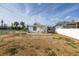 Newly renovated home with a gravel backyard and covered patio at 7951 Gulf Blvd, St Pete Beach, FL 33706