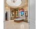 Luxurious bathroom with a large soaking tub and water views at 101 12Th E St, Tierra Verde, FL 33715