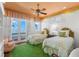 Bright bedroom with two twin beds and a view at 101 12Th E St, Tierra Verde, FL 33715