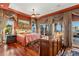 Main bedroom with hardwood floors and stunning water views at 101 12Th E St, Tierra Verde, FL 33715