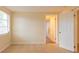 Simple bedroom with large window and tile floor at 1537 Excalibur St, Holiday, FL 34690