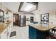 Bright kitchen featuring stainless steel appliances and granite countertops at 223 S Riverhills Dr, Temple Terrace, FL 33617