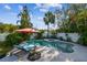 Spacious pool and spa area perfect for relaxation at 311 N Bradford Ave, Tampa, FL 33609