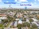 Property's aerial view showcasing its proximity to Downtown Tampa and Hyde Park Village at 604 S Tampania Ave # C, Tampa, FL 33609