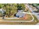 House with a large backyard and nicely landscaped front yard at 6269 Skyline Ct, Spring Hill, FL 34606