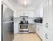 Updated kitchen with ample storage and modern finishes at 6269 Skyline Ct, Spring Hill, FL 34606
