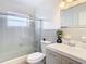 Updated bathroom with a tub and shower at 6269 Skyline Ct, Spring Hill, FL 34606