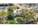 Aerial view of the house and surrounding area at 6269 Skyline Ct, Spring Hill, FL 34606