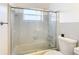 Clean bathroom with tub and shower, updated fixtures at 6269 Skyline Ct, Spring Hill, FL 34606