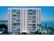 High-rise building with water views and covered entrance at 7200 Sunshine Skyway S Ln # 12A, St Petersburg, FL 33711