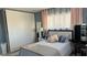 Bedroom with large closet and window coverings at 1243 S Martin Luther King Jr Ave # B205, Clearwater, FL 33756