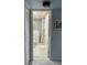 Clean bathroom with marble tile and shower/tub combo at 1243 S Martin Luther King Jr Ave # B205, Clearwater, FL 33756