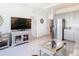 Cozy kitchenette features stainless steel appliances and granite countertops at 13444 Golden Lime Ave, Spring Hill, FL 34609