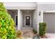 Private entry to a townhouse with attached garage at 3632 Bellmeade Ct, Wesley Chapel, FL 33543