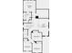 Second-floor plan featuring primary suite, 3 bedrooms, and 2 baths at 748 Steel Dr, Apollo Beach, FL 33572