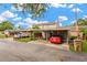 Covered carport parking for condo residents at 8014 Peach Dr, Temple Terrace, FL 33637