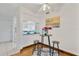 Eat-in kitchen with a breakfast bar and additional small table with chairs at 8014 Peach Dr, Temple Terrace, FL 33637