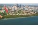 Aerial view showcasing community location and proximity to Tampa at 901 Normandy Trace Rd, Tampa, FL 33602