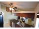 A kitchen with a stainless steel sink, dishwasher and dark wood cabinets at 2918 10Th N St, St Petersburg, FL 33704