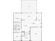 Floor plan showing primary bedroom, Gathering room, kitchen and garage at 3589 Oak Lake Dr, Palm Harbor, FL 34684