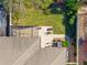 Aerial view showing backyard, patio, and screened enclosure at 1028 Orca Ct, Holiday, FL 34691
