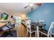 Bright living room with dining area and home office at 211 S Mcmullen Booth Rd # 189, Clearwater, FL 33759