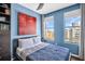Bright bedroom with city views and large window at 226 5Th N Ave # 706, St Petersburg, FL 33701
