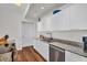 Clean kitchen with stainless steel appliances and granite counters at 226 5Th N Ave # 706, St Petersburg, FL 33701