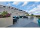 Relaxing rooftop patio with seating area at 226 5Th N Ave # 706, St Petersburg, FL 33701