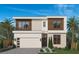 Modern two-story home with stone and wood accents at 3209 W Bay Vista Ave, Tampa, FL 33611