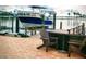 Private boat dock with lift and comfortable seating at 16126 4Th E St, Redington Beach, FL 33708