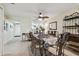 Elegant dining room with stylish table and chairs at 19029 Us Highway 19 N # 25A, Clearwater, FL 33764