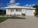 Quaint single-story home with attached garage and manicured landscaping at 125 Lake Tarpon Dr # 21, Palm Harbor, FL 34684