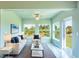 Relaxing sunroom with plenty of windows and access to the backyard at 285 Porto Alegre St, Punta Gorda, FL 33983